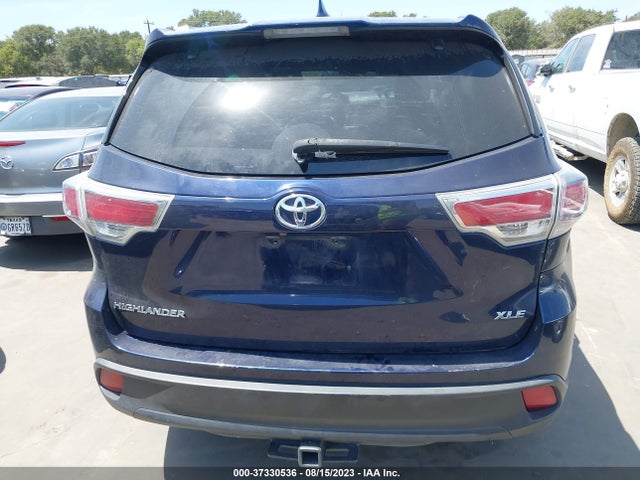 Toyota Highlander Xle 2015 5TDKKRFH4FS114335 Image 17