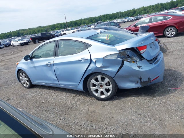 2012 HYUNDAI ELANTRA LIMITED VIN: KMHDH4AE3CU489997