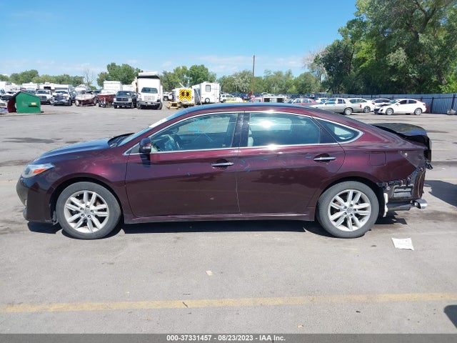 2013 TOYOTA AVALON XLE/LIMITED VIN: 4T1BK1EB1DU074864