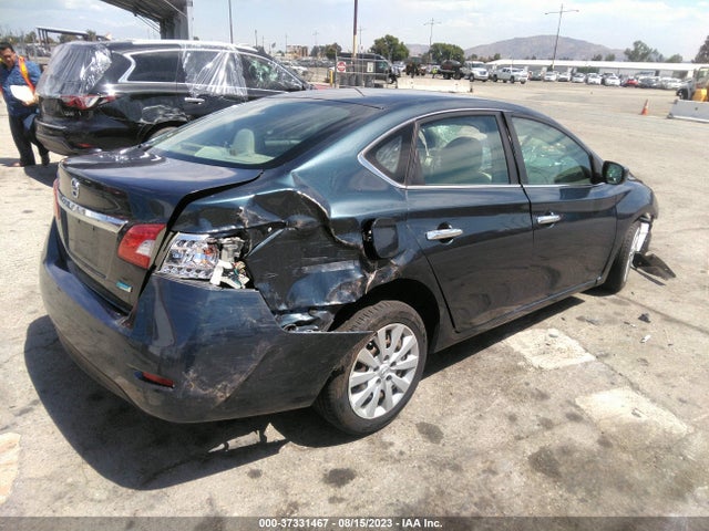 2014 NISSAN SENTRA S VIN: 3N1AB7AP8EL658150