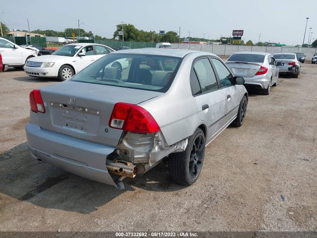 2005 HONDA CIVIC SDN VP SSRSV VIN: 2HGES16455H582083