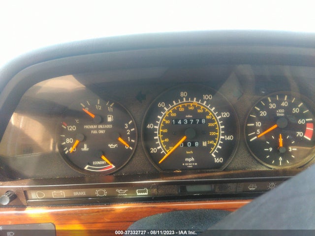 1991 MERCEDES-BENZ 300 SEL VIN: WDBCA25E4MA564601