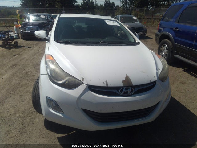 2013 HYUNDAI ELANTRA GLS PZEV VIN: 5NPDH4AE6DH450112