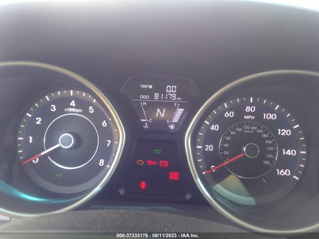 2013 HYUNDAI ELANTRA GLS PZEV VIN: 5NPDH4AE6DH450112