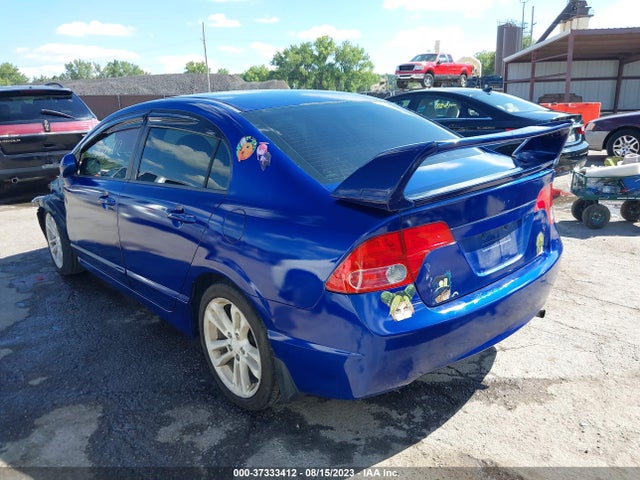 2008 HONDA CIVIC SDN SI VIN: 2HGFA55518H702278