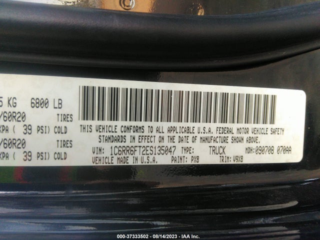 RAM 1500 Express 2014 1C6RR6FT2ES135047 Image 9
