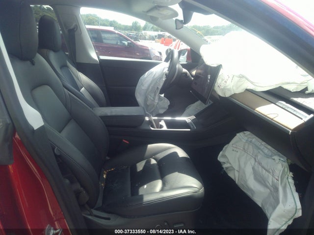 2021 TESLA MODEL Y LONG RANGE VIN: 5YJYGDEE6MF125375