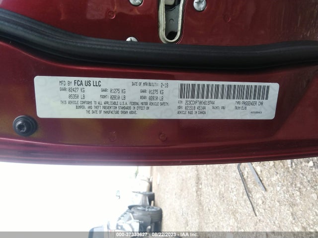 2C3CCAPT0KH619744 Chrysler 300 300c