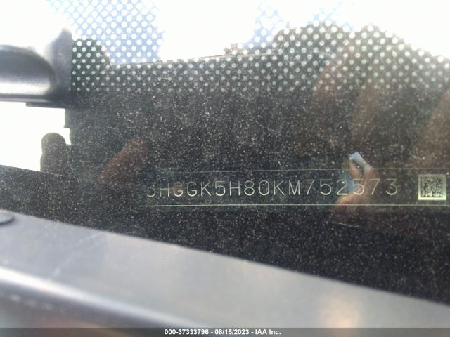 2019 HONDA FIT EX VIN: 3HGGK5H80KM752573