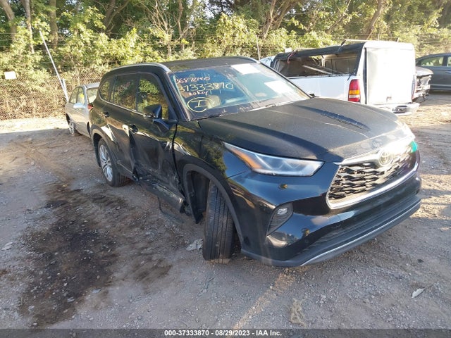 Toyota Highlander Platinum 2022 5TDFZRBH0NS204647 Image 1