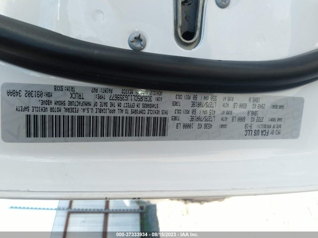 3C6UR5CL1JG359677 RAM 2500 Tradesman