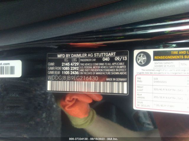 WDDGJ8JB9EG216430 Mercedes-Benz C-class C 350