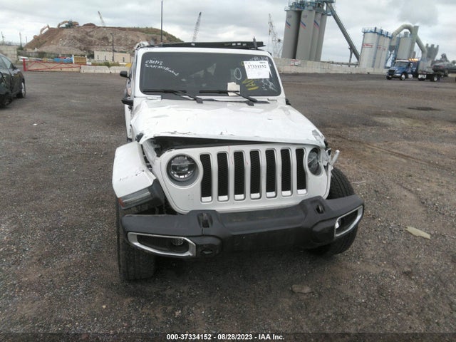 2020 JEEP WRANGLER UNLIMITED SAHARA VIN: 1C4HJXEN2LW209464