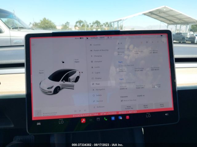 5YJ3E1EA3MF877384 Tesla Model 3 Standard Range Plus