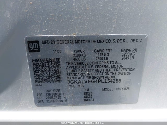 GMC Terrain Slt 2023 3GKALVEG4PL154288 Image 9