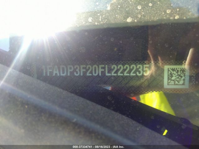 1FADP3F20FL222235 Ford FOCUS SE