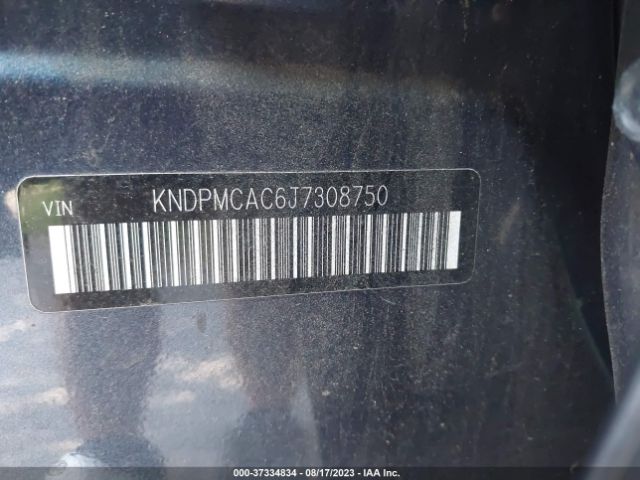 KNDPMCAC6J7308750 KIA Sportage Lx