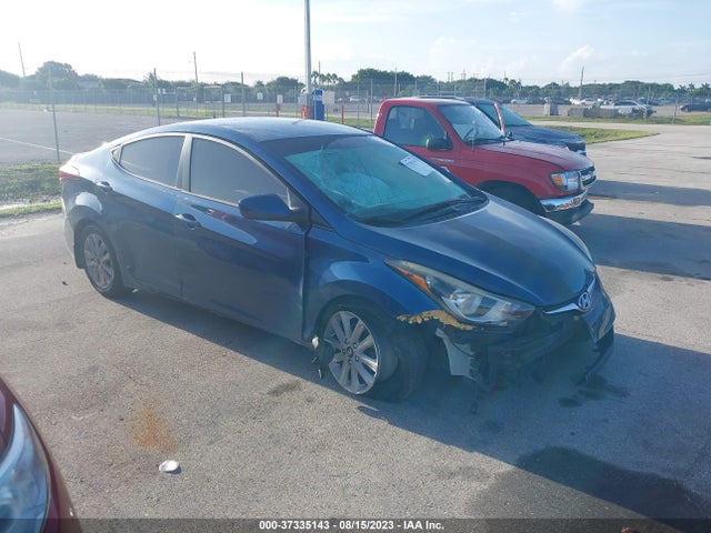 2014 HYUNDAI ELANTRA SE VIN: KMHDH4AE4EU147302