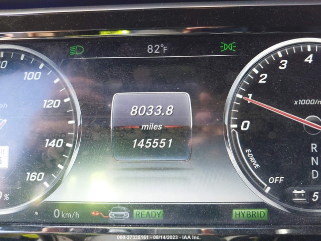 2017 MERCEDES-BENZ S-CLASS S 550E PLUG-IN HYBRID VIN: WDDUG6DB1HA303201