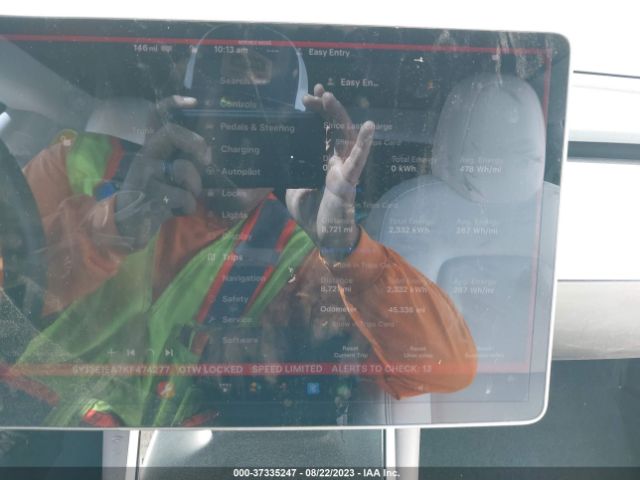 5YJ3E1EA7KF474277 Tesla Model 3 Range