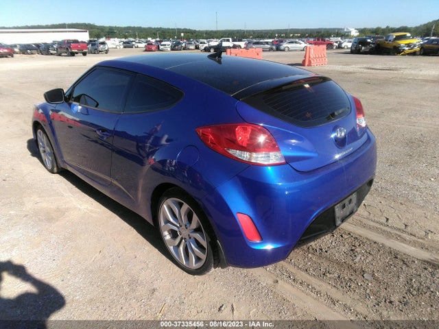 2013 HYUNDAI VELOSTER W/BLACK INT VIN: KMHTC6AD7DU114774