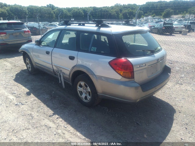 2007 SUBARU LEGACY WAGON OUTBACK BASIC VIN: 4S4BP61C876315602
