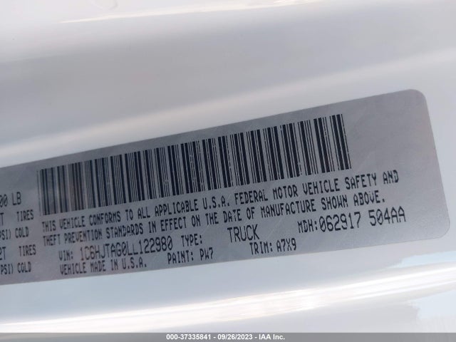 Jeep Gladiator Sport S 2020 1C6HJTAG0LL122980 Image 15