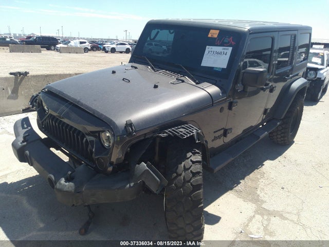 2016 JEEP WRANGLER UNLIMITED SPORT VIN: 1C4BJWDGXGL338031