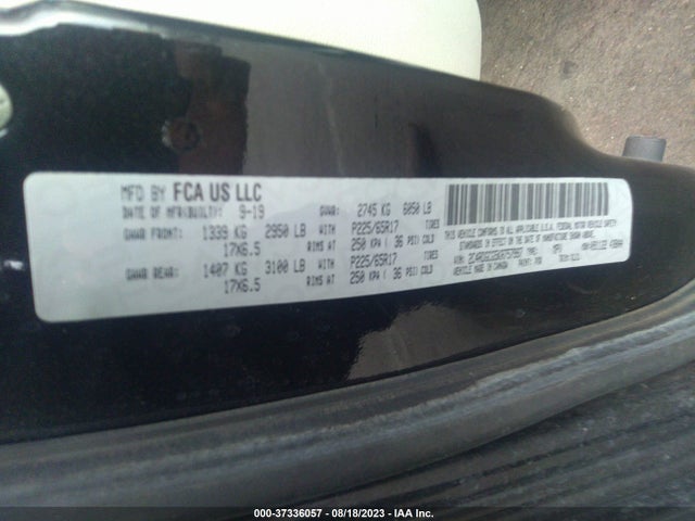 Dodge Grand Caravan Sxt 2019 2C4RDGCG5KR757997 Image 9