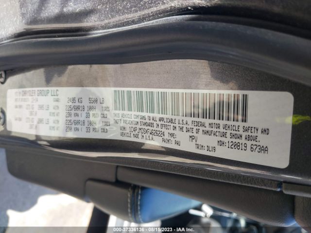 1C4PJMDSXFW626224 Jeep Cherokee Limited