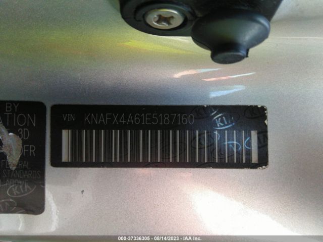 KNAFX4A61E5187160 KIA FORTE LX