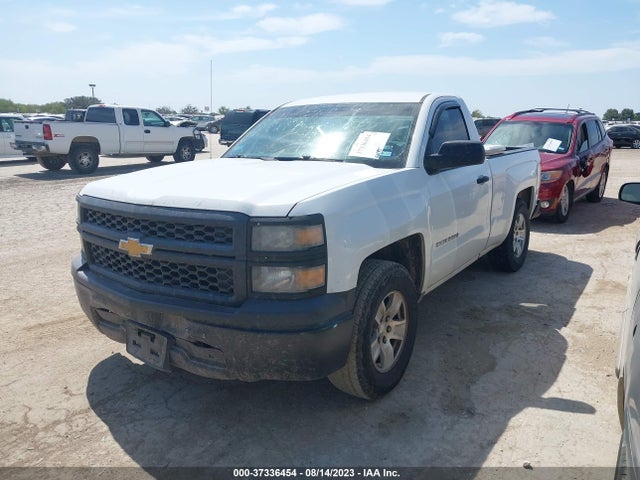 2014 CHEVROLET SILVERADO 1500 WORK TRUCK VIN: 1GCNCPEH7EZ155653