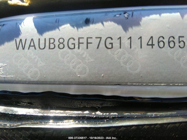 WAUB8GFF7G1114665 Audi A3 2.0t Premium