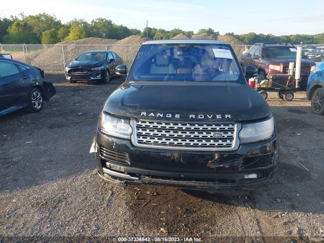 2016 LAND ROVER RANGE ROVER 5.0L V8 SUPERCHARGED VIN: SALGS2EF4GA255782