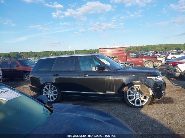 2016 LAND ROVER RANGE ROVER 5.0L V8 SUPERCHARGED VIN: SALGS2EF4GA255782