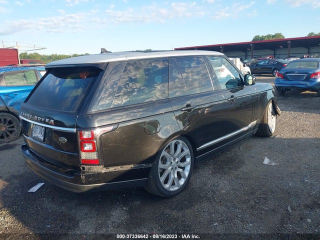 2016 LAND ROVER RANGE ROVER 5.0L V8 SUPERCHARGED VIN: SALGS2EF4GA255782