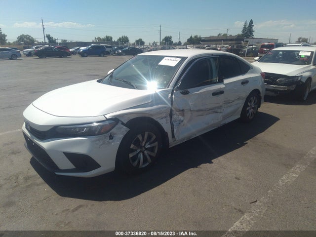 Honda Civic Sedan Lx 2022 2HGFE2F2XNH532568 Image 2