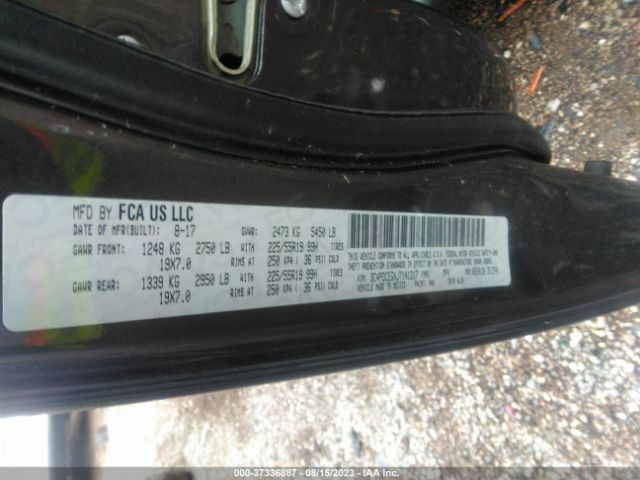 3C4PDCEGXJT141317 Dodge JOURNEY GT