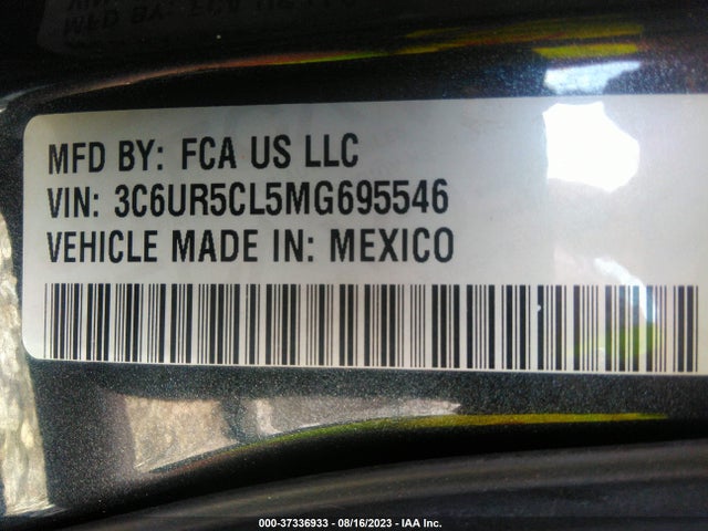 RAM 2500 Tradesman 2021 3C6UR5CL5MG695546 Image 9
