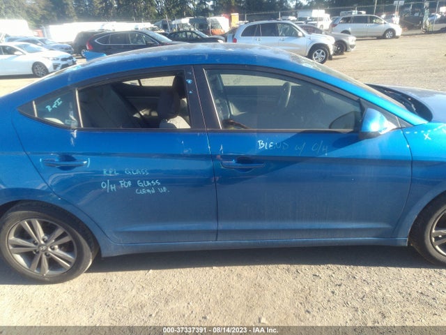 2018 HYUNDAI ELANTRA SEL VIN: 5NPD84LF6JH328660