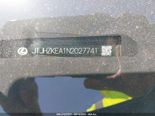 JTJHZKEA1N2027741 Lexus Rx Rx 350l