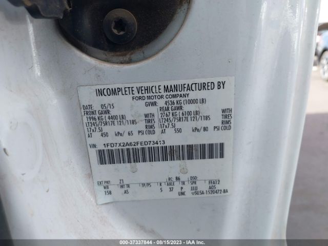 1FD7X2A62FED73413 Ford Super Duty F-250 Srw Xl/xlt
