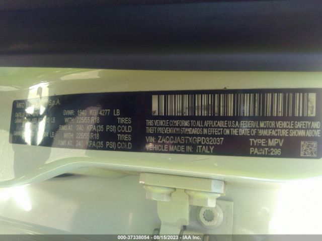 ZACCJABTXGPD32037 Jeep Renegade Latitude