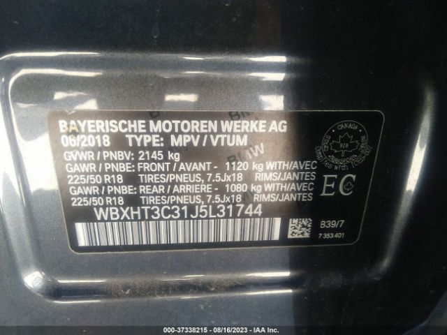 WBXHT3C31J5L31744 BMW X1 Xdrive28i