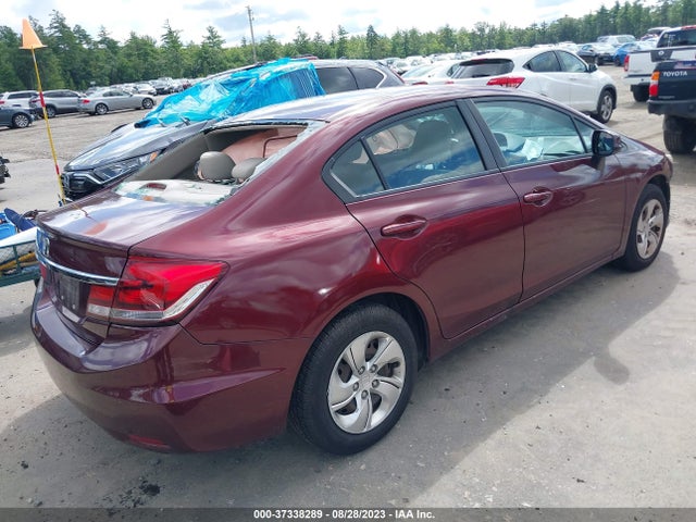 2013 HONDA CIVIC SDN LX VIN: 2HGFB2F55DH535993