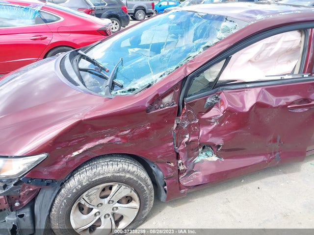 2013 HONDA CIVIC SDN LX VIN: 2HGFB2F55DH535993