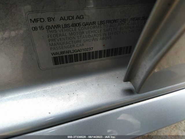 WAUBFAFL2GA010237 Audi A4 2.0t Premium