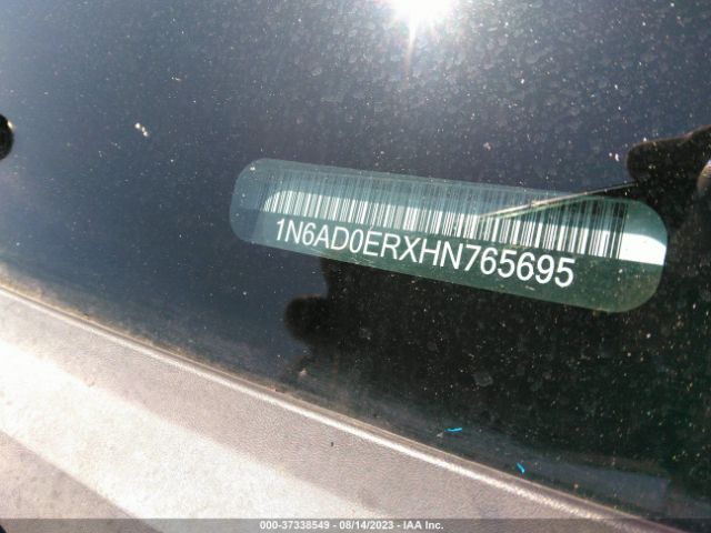 1N6AD0ERXHN765695 Nissan Frontier Sv V6