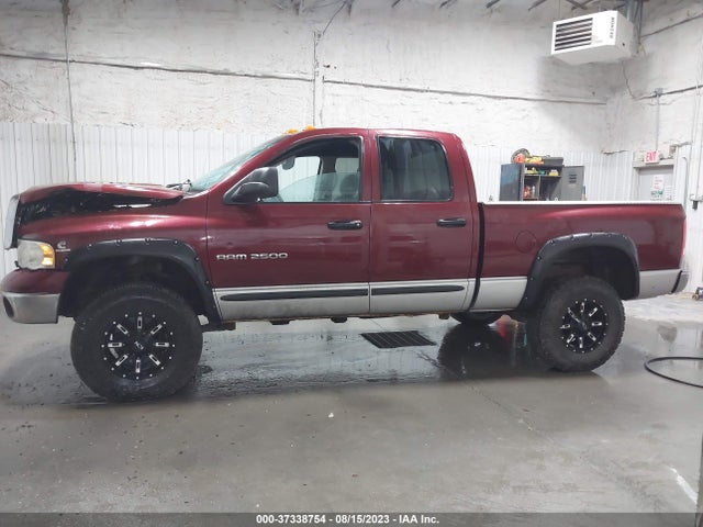 2003 DODGE RAM 2500 ST/SLT VIN: 3D7KU28673G764399
