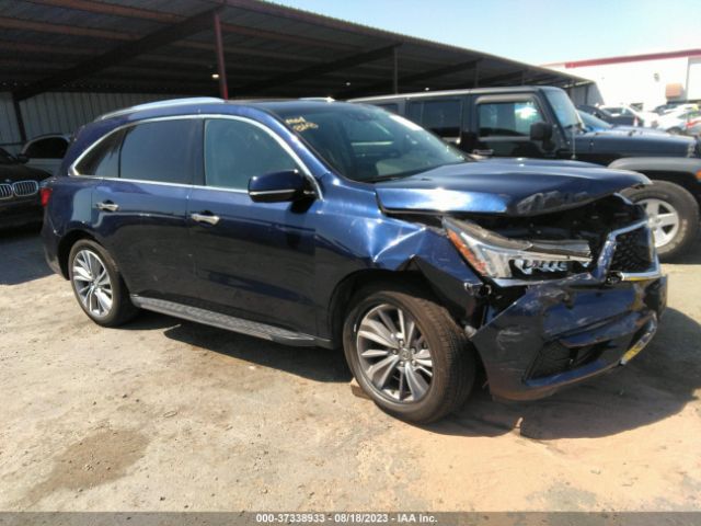 37338933 :رقم المزاد ، 5J8YD4H59JL008873 vin ، 2018 Acura Mdx W/technology Pkg مزاد بيع